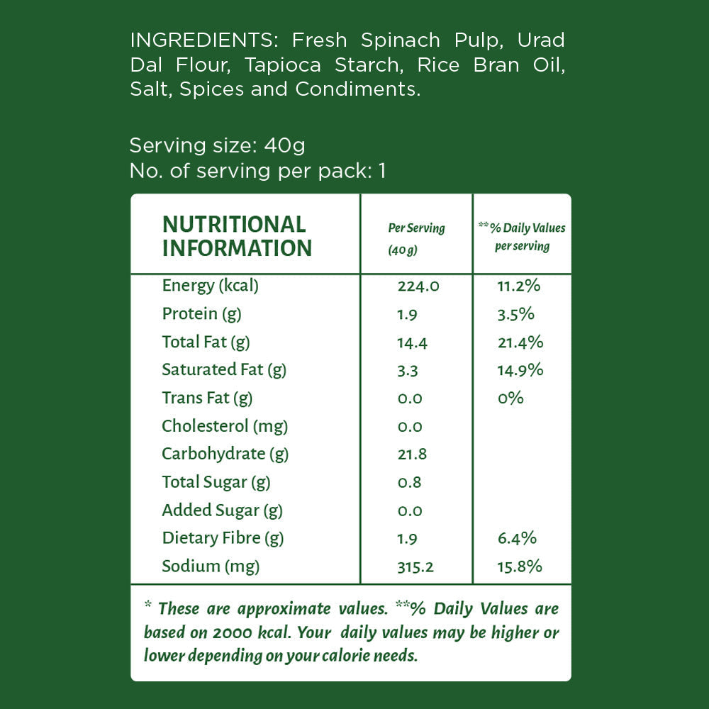 Image 7 of Open Secret Spinach Chips | Healthy Snacks, 0% Palm Oil, Contains Protein and Vegetables | Guilt Free