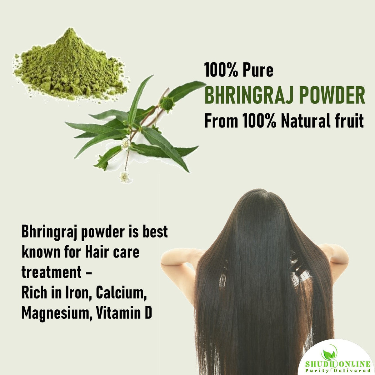 Image 2 of Shudh Online Organic Bhringraj Powder