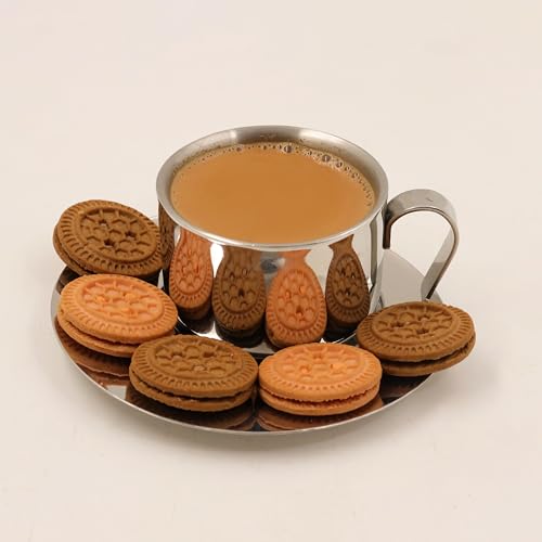 Image 7 of Spillbox Stainless Steel Cup and Saucer