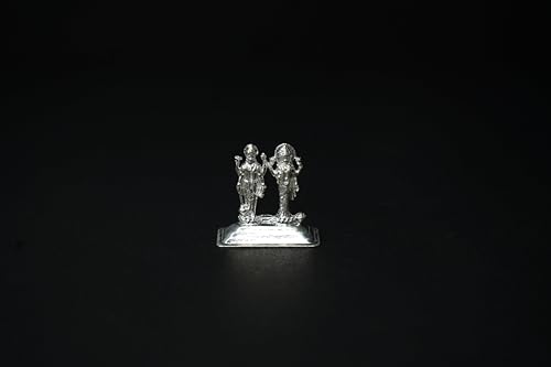 Image 1 of Default Title for the product Dista Silvers Lakshmi Narayana Silver Idol 6.42 Grams