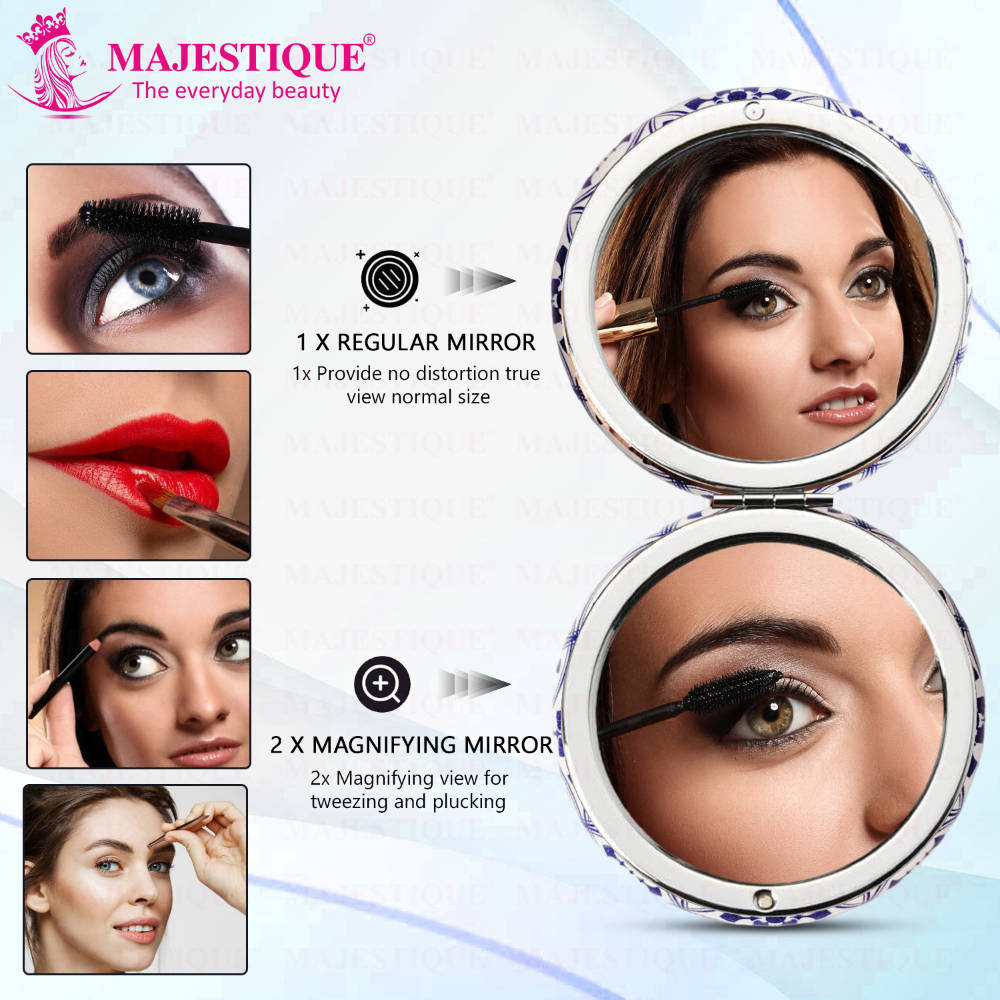 Image 2 of Majestique Premium Round Magnifying Mirror