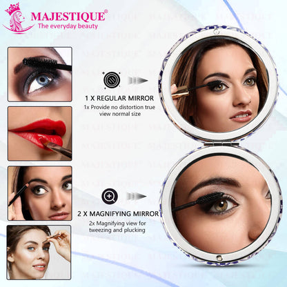Image 2 of Majestique Premium Round Magnifying Mirror