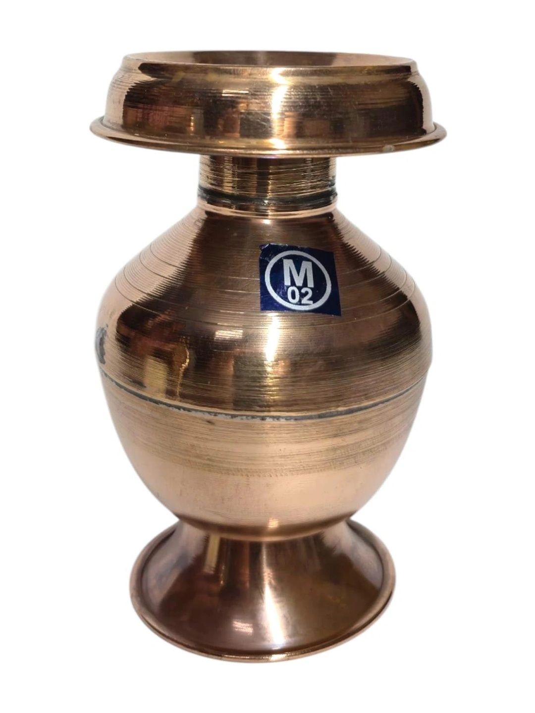 Image 1 of Gold / Onesize for the product HATEKHORI Copper Devi Lota - Kalash