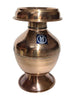 Image 1 of Gold / Onesize for the product HATEKHORI Copper Devi Lota - Kalash