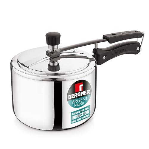 Image 5 of Bergner Argent Triply Stainless Steel Pressure Cooker