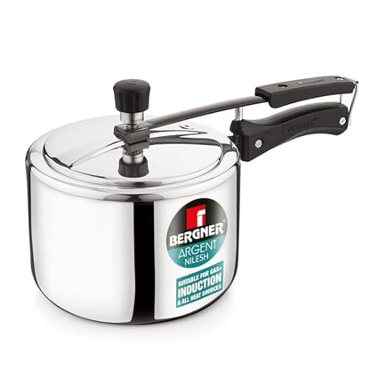 Image 5 of Bergner Argent Triply Stainless Steel Pressure Cooker