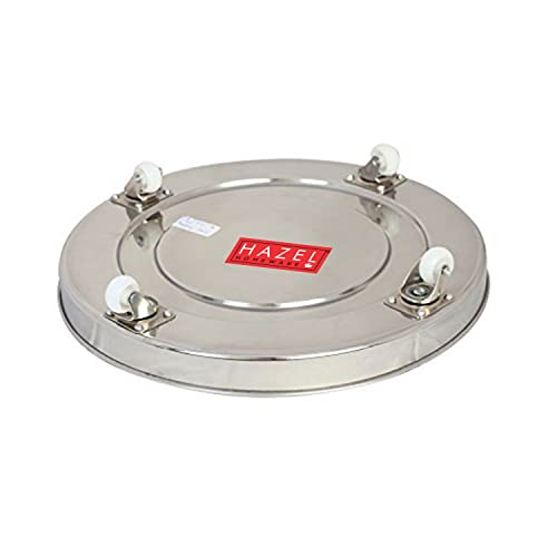 Image 5 of HAZEL Stainless Steel Gas Cylinder Trolley with Rollers - 1 Pc