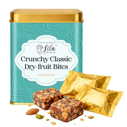 Image 1 of Default Title for the product LILA DRY FRUITS Dry Fruit Bites Dates Barfi 200 g