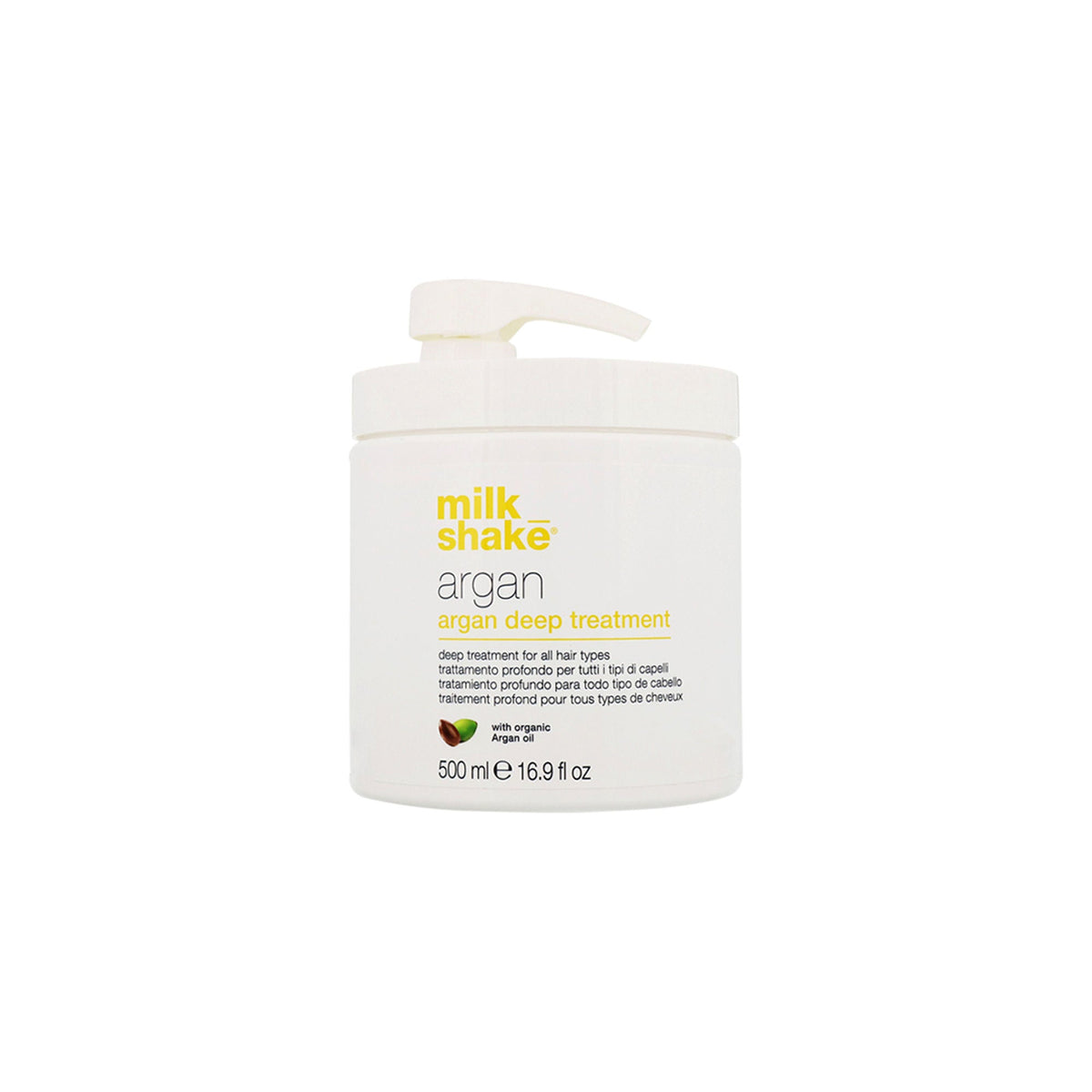 Image 1 of 500 ml for the product Milkshake Argan Mask For Deep Nourishment & Frizz Free Hair