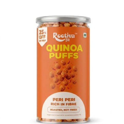 Image 4 of ROOTIVAFIT Quinoa Puffs Peri Peri Flavour 80 g