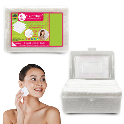 Image 1 of 1 pc for the product Majestique Facial Cotton Pads - 100 Each