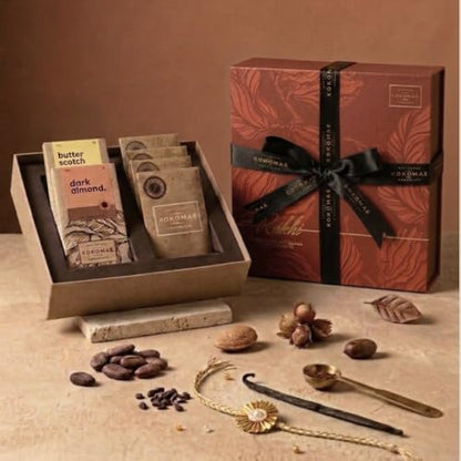 Image 1 of Default Title for the product KOKOMAE Luxury Rakhi Chocolate Hamper