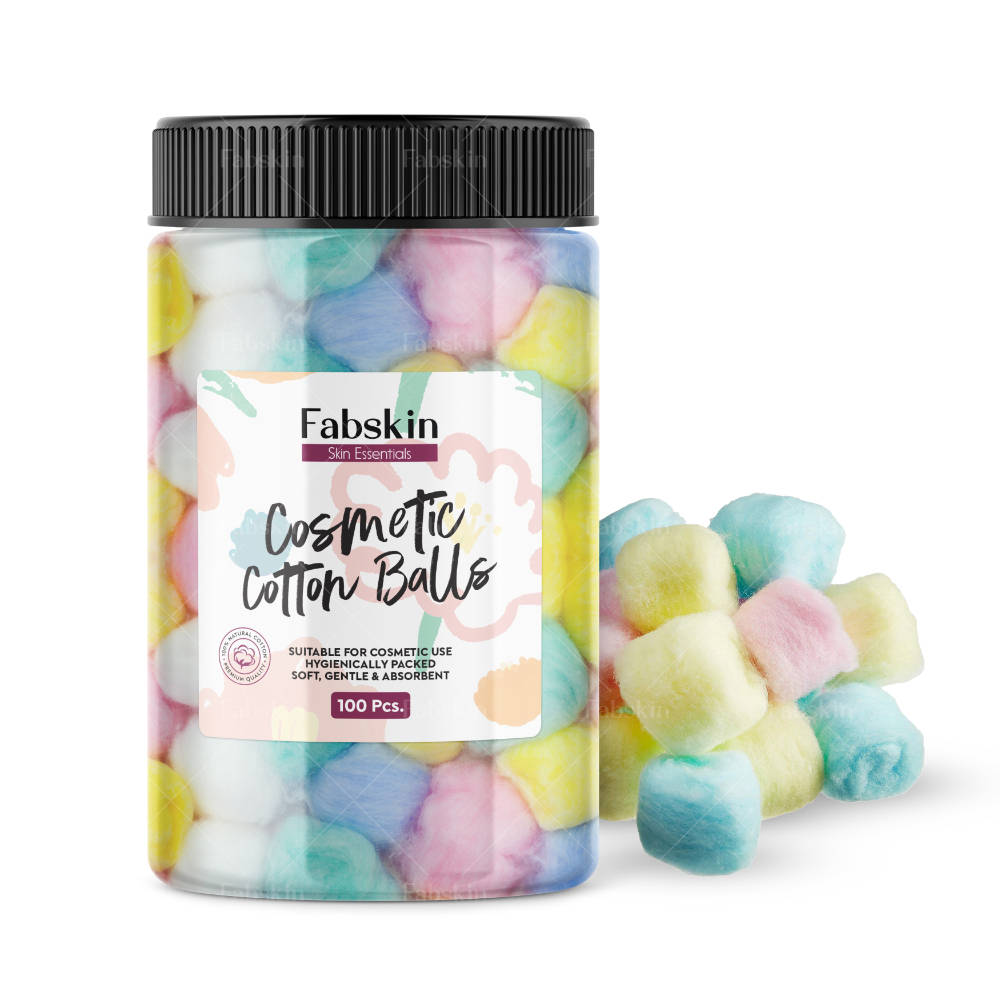 Image 1 of 100 Pcs / Pack of 1 for the product Fabskin Cosmetic Cotton Balls - 100