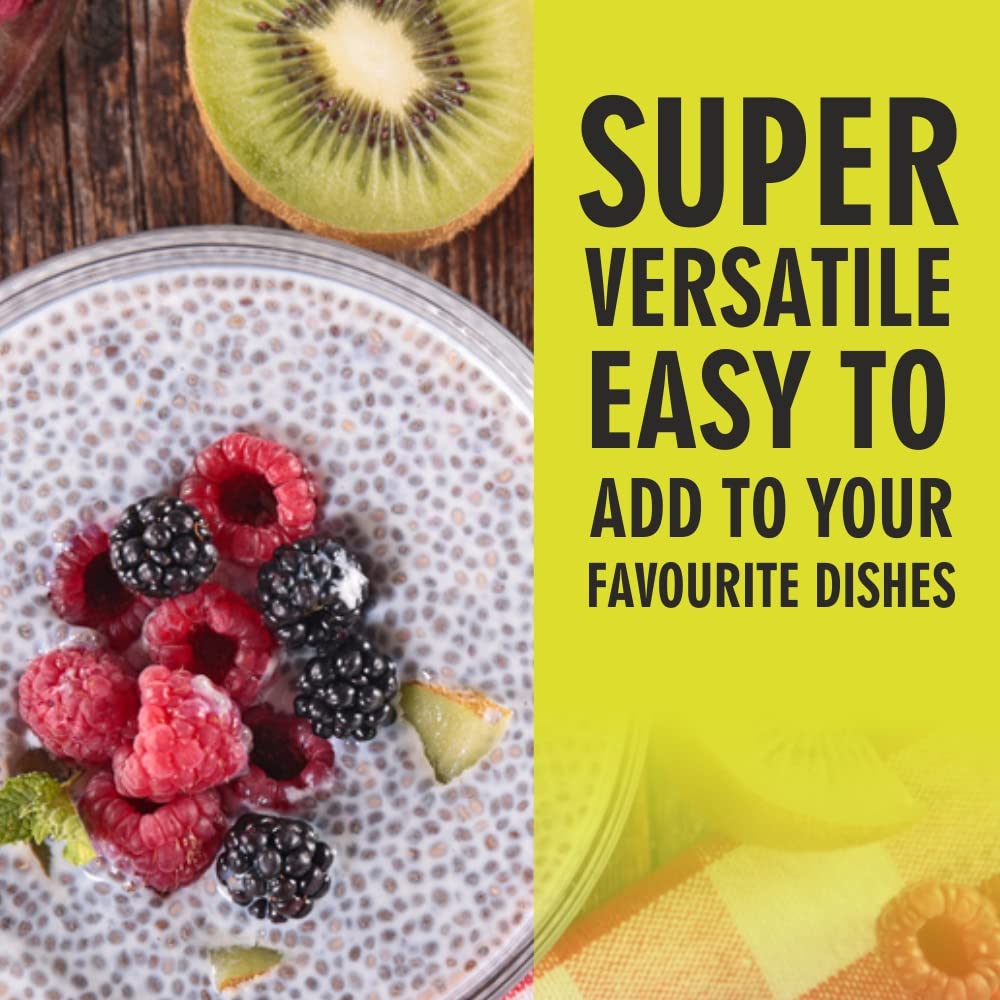 Image 6 of 5:15 PM Certified Organic Chia Seeds - Raw Unroasted Black Chia Seeds