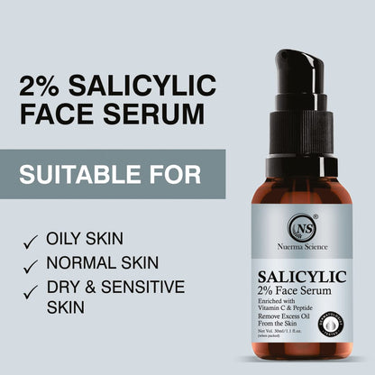 Image 4 of Nuerma Science Salicylic Acid Face Serum | Clear, Radiant Skin