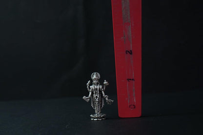Image 5 of Dista Silvers Pure Silver Antique Dhanvanthri Standing 18.16G