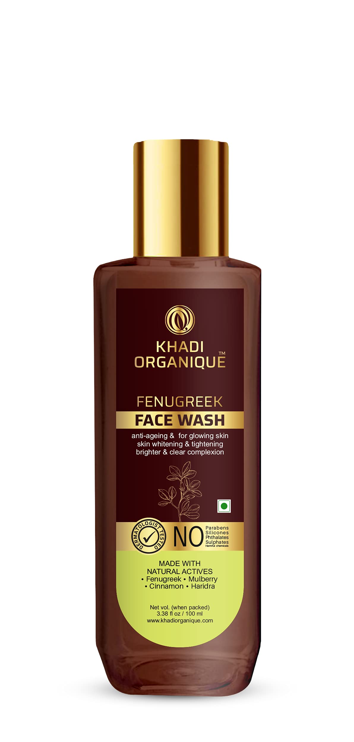 Image 1 of 100 ml for the product Khadi Organique Fenugreek Face Wash