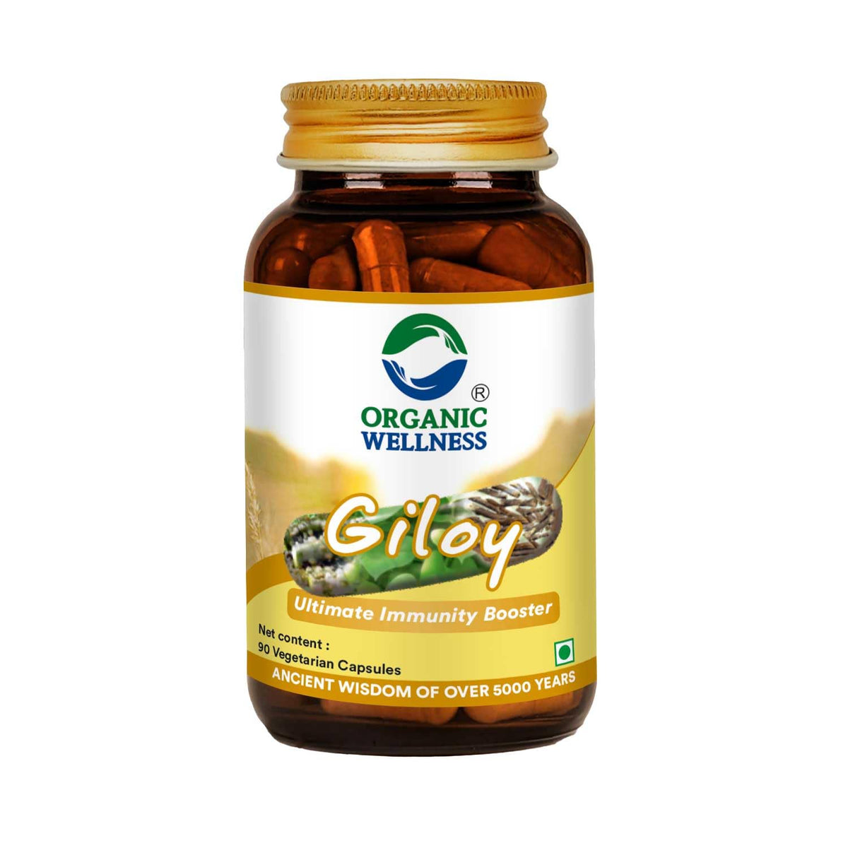 Image 1 of Organic Wellness Giloy Capsules