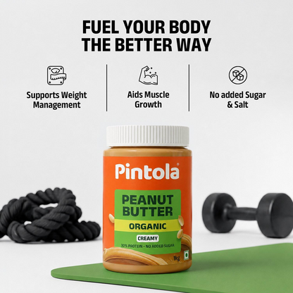 Image 3 of Pintola Organic Creamy Peanut Butter