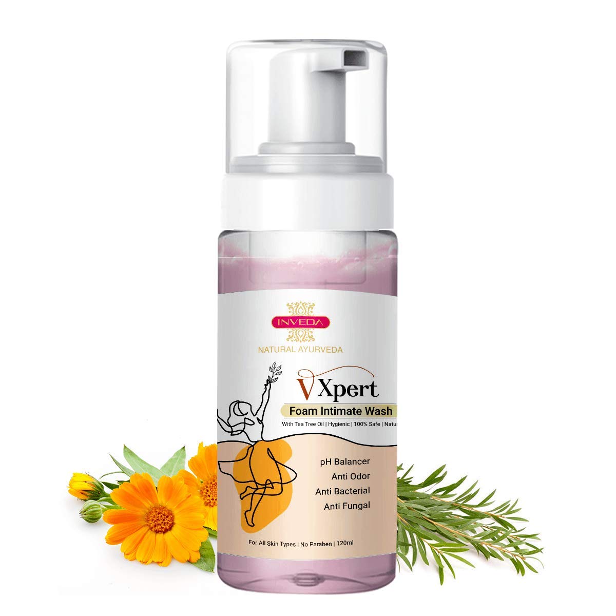 Image 1 of Inveda V Xpert Foam Intimate Wash