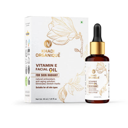 Image 1 of 30 ml for the product Khadi Organique Vitamin E Facial Oil