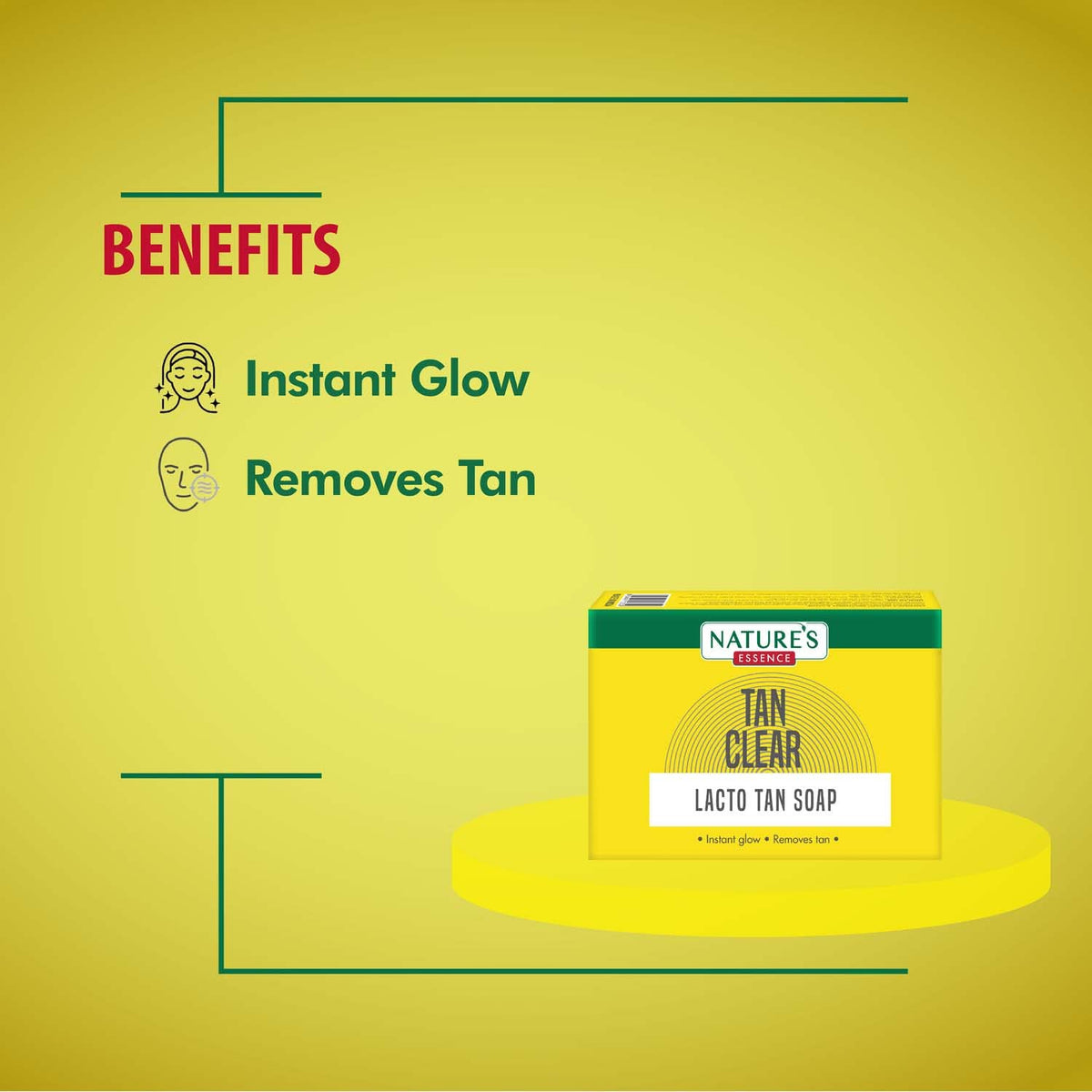Image 3 of Nature's Essence Caressence Lacto Tan Removal Bathing Soap