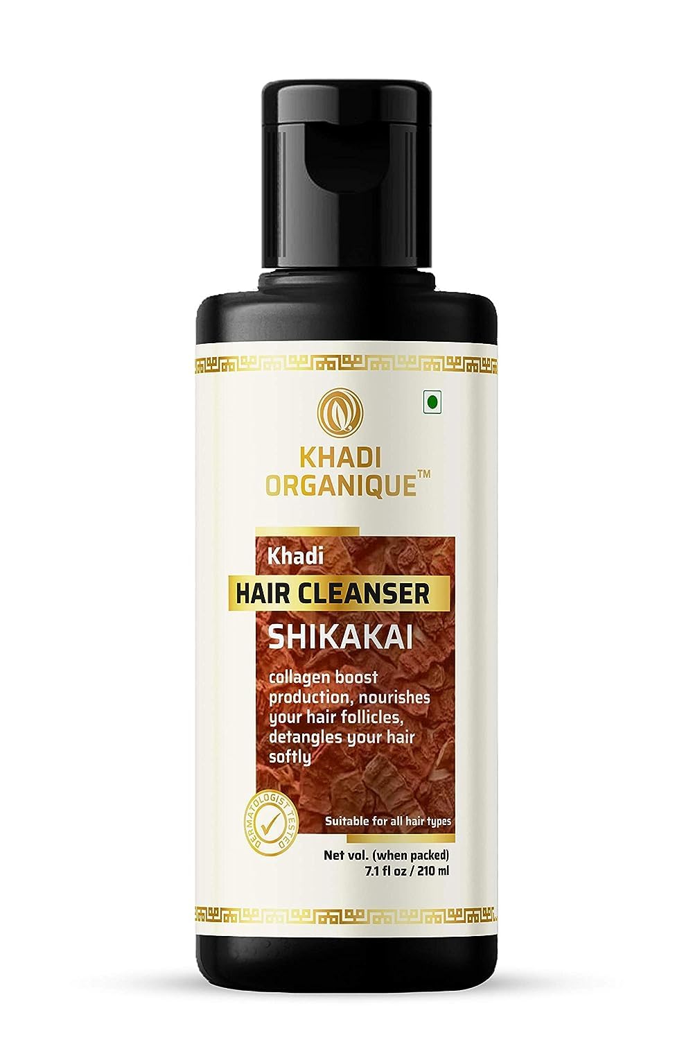 Image 1 of 210 ml for the product Khadi Organique Shikakai Shampoo