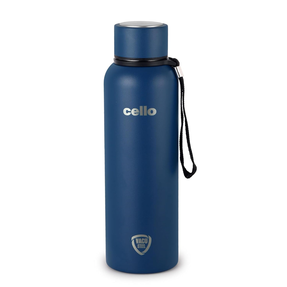 Image 1 of CELLO Duro Kent Insulated Stainless Steel Flask Water Bottle for Daily Use 750 ml, Dark Blue
