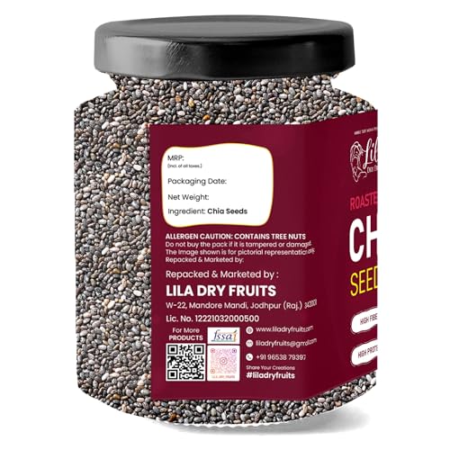 Image 4 of LILA DRY FRUITS Roasted Chia Seeds 250 Grams