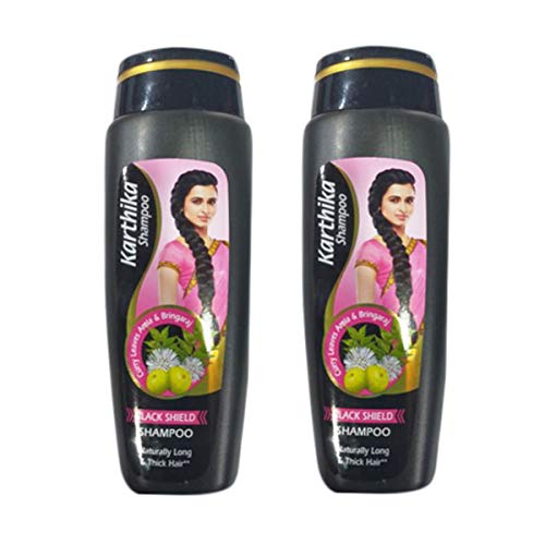 Image 1 of Default Title for the product Karthika Black Shield Shampoo 175ml, Pack of 2