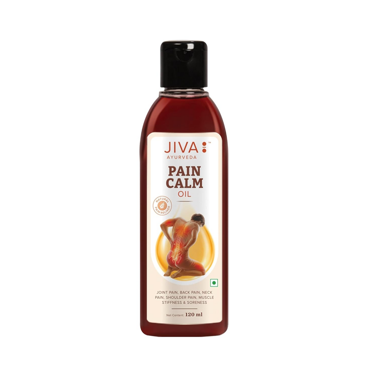 Image 1 of 120 ml / Pack of 1 for the product Jiva Ayurveda Pain Calm Oil