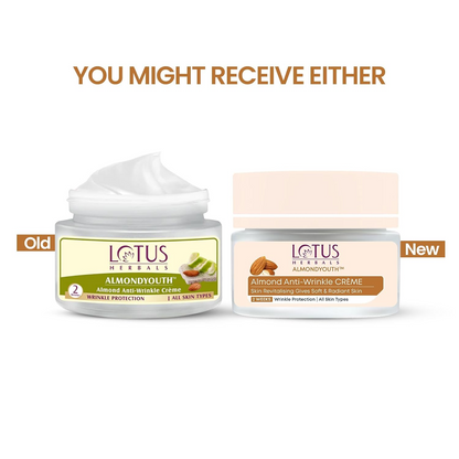 Image 2 of Lotus Herbals Almondyouth Almond Anti-Wrinkle Cream