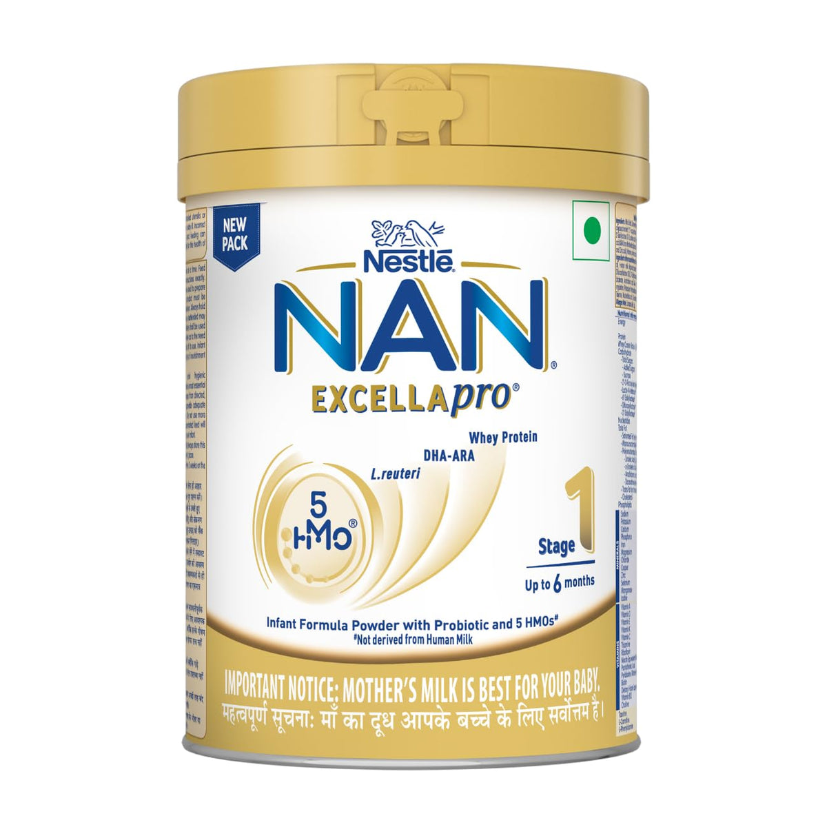 Image 1 of 400 gm for the product Nestle Nan Excellapro Infant Formula Up to 6 months Stage 1