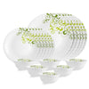 Image 1 of Default Title for the product Cello Opalware Dazzle Series Oleander 18-Piece Dinner Set