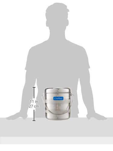Image 4 of neelam Stainless Steel Diamond RDD Milk Pot 7100 ml