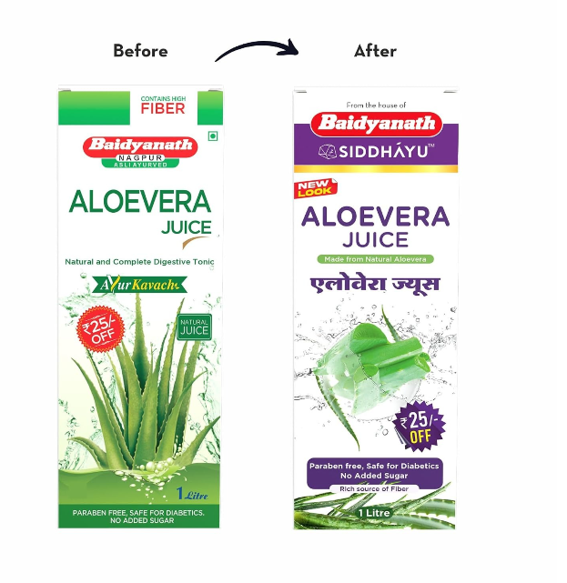 Image 2 of Baidyanath Aloe Vera Juice - 1 Ltr