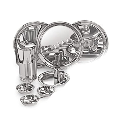 Image 5 of neelam Stainless Steel 22 Gauge 55 Pieces Premium Dinner Set
