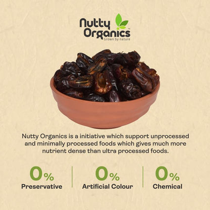 Image 4 of NUTTY ORGANICS Seedless Omani Dates 500 gm