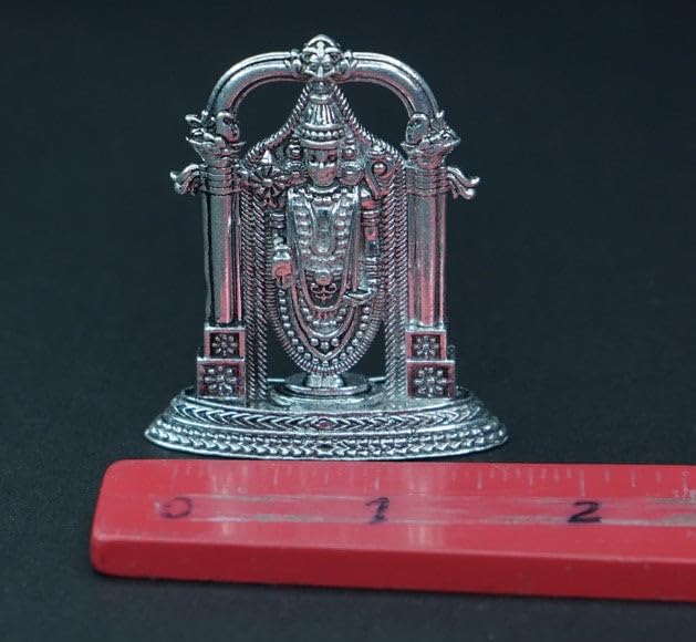 Image 3 of Dista Silvers Antique Spl Big Venkateswara Swamy 43.34g
