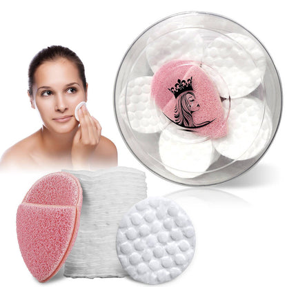 Image 1 of 101 pcs for the product Majestique Premium Make-Up Removal Round Cotton Pads