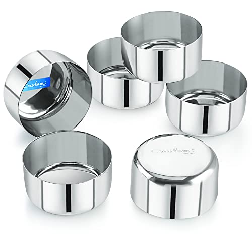 Image 1 of Default Title for the product neelam Stainless Steel Sadi Vati Set of 6, 300 ml