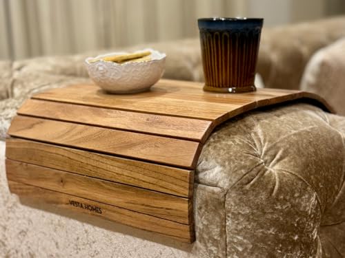 Image 2 of Large Sofa Arm Tray (1 Count) for the product Vesta Homes Sofa Armrest Tray