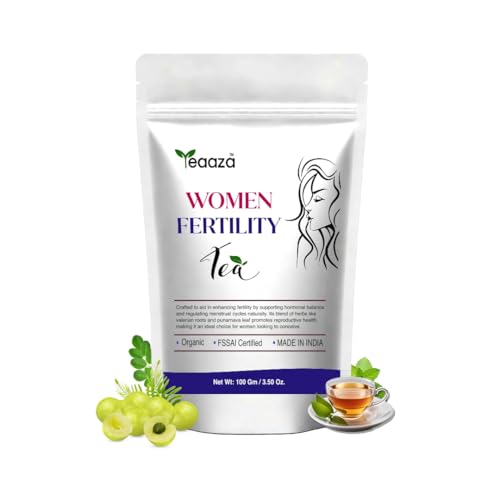 Image 1 of 100 Gram for the product Teaaza Women Fertility Tea (1 Month Pack)