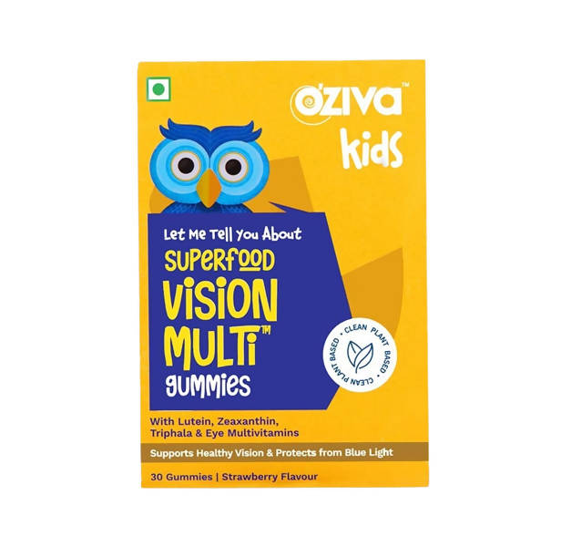 Image 1 of 30 Gummies for the product OZiva Kids Superfood Vision Multi Gummies