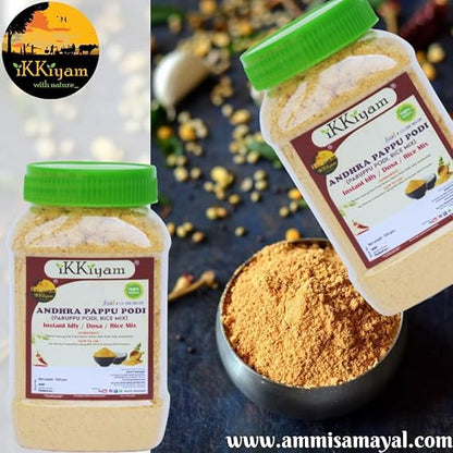 Image 3 of Ammi Samayal Andhra Pappu Podi Rice Mix Powder 200G