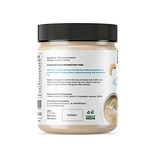 Image 3 of Zucchero Cashew Butter, Crunchy, 200G