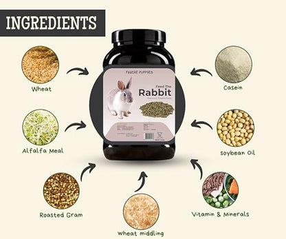 Image 13 of Foodie Puppies Rabbit Food Dry Pellets
