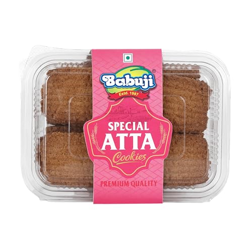 Image 4 of BABUJI Special Atta Cookies 300 gram