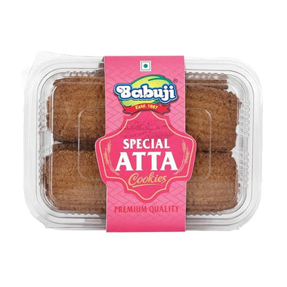 Image 4 of BABUJI Special Atta Cookies 300 gram