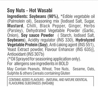 Image 7 of Roasty Tasty Roasted Soy Nuts Snacks Pack of 1 - 150g